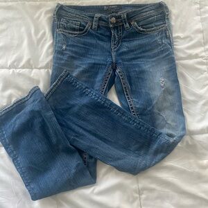 Silver Aiko Bootcut Jeans